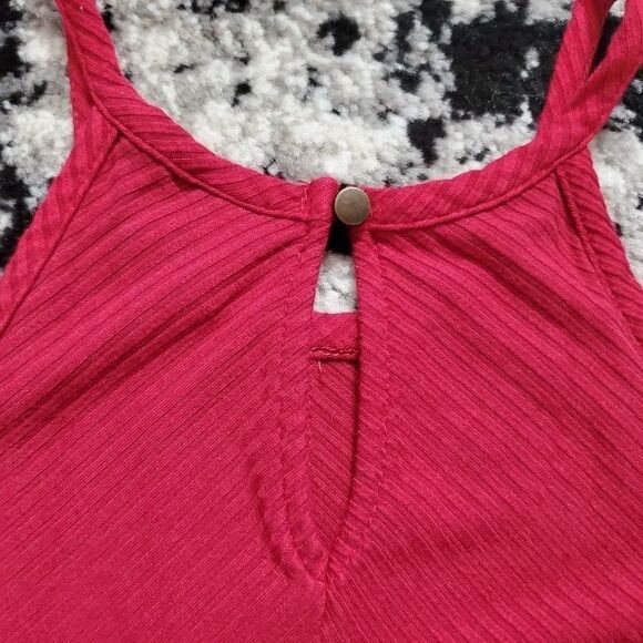 Art Class Girls Size 10/12 Red Cami Tank Top - Picture 4 of 4
